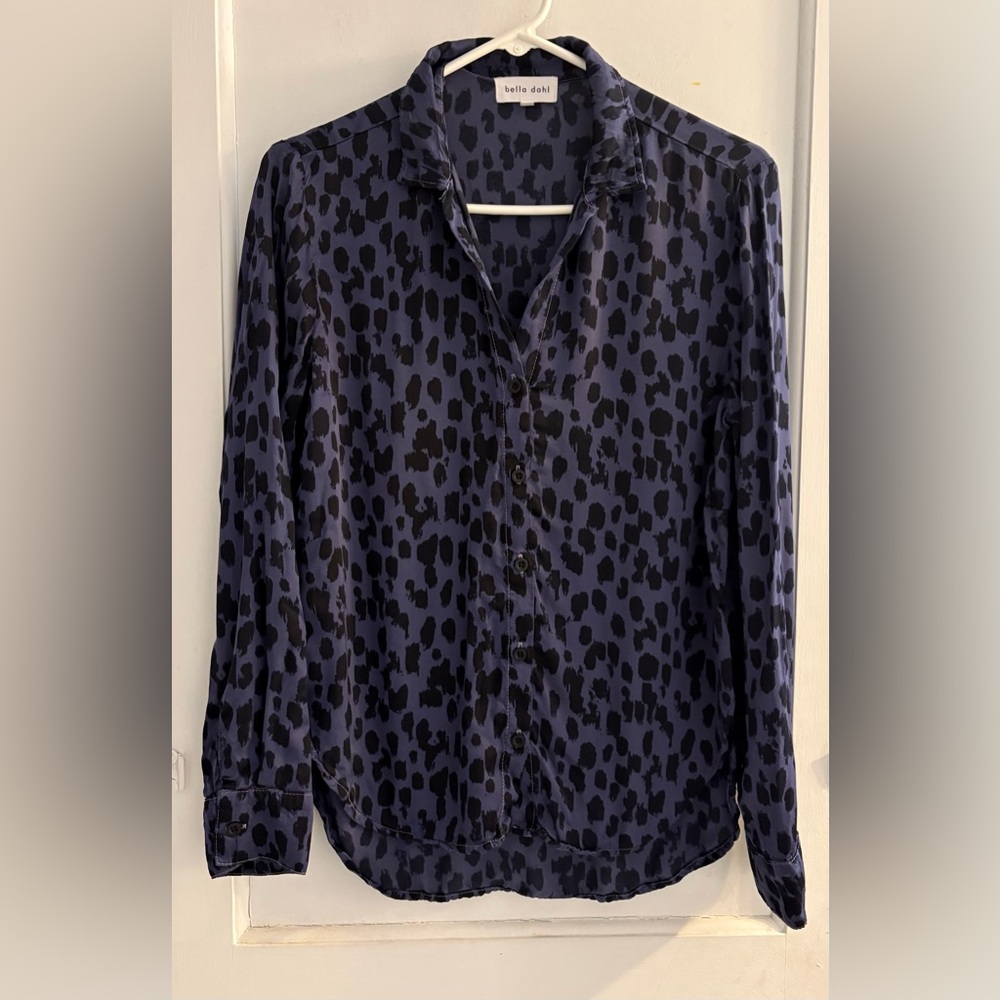 Bella Dahl Long Sleeve Clean Shirt 100% Ecovero Size Small
